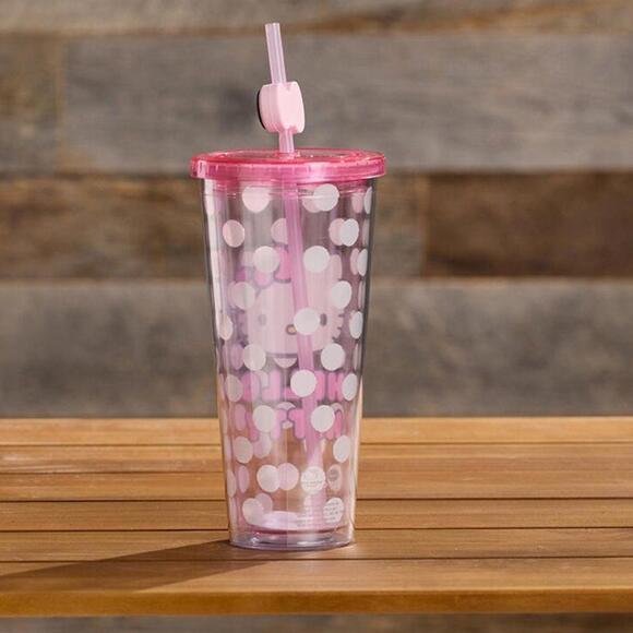 Hello Kitty 24 oz. Cup with Topper Straw - Picture 2 of 3